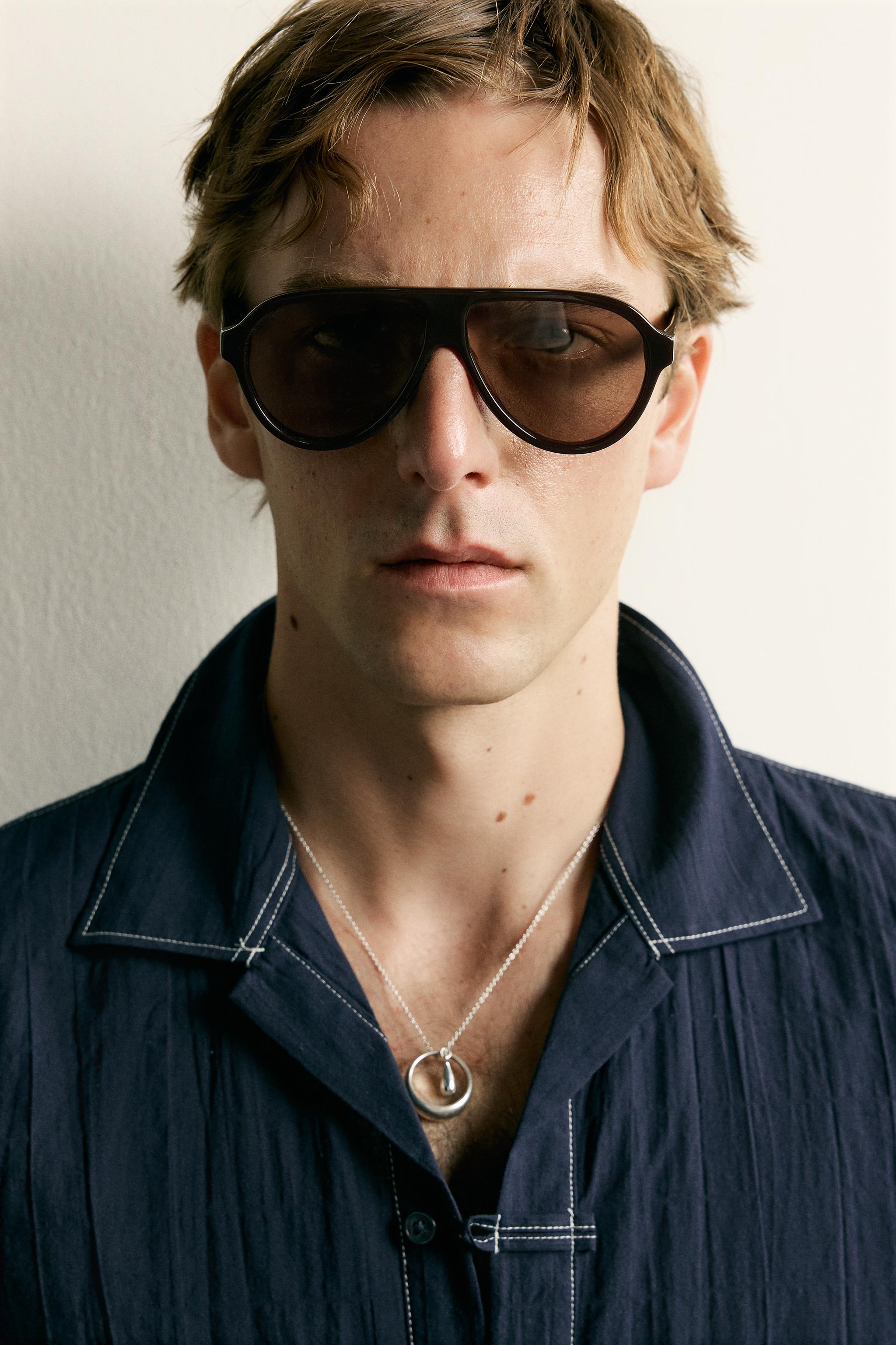 TEXTURED RELAXED FIT SHIRT WITH FROG FASTENINGS